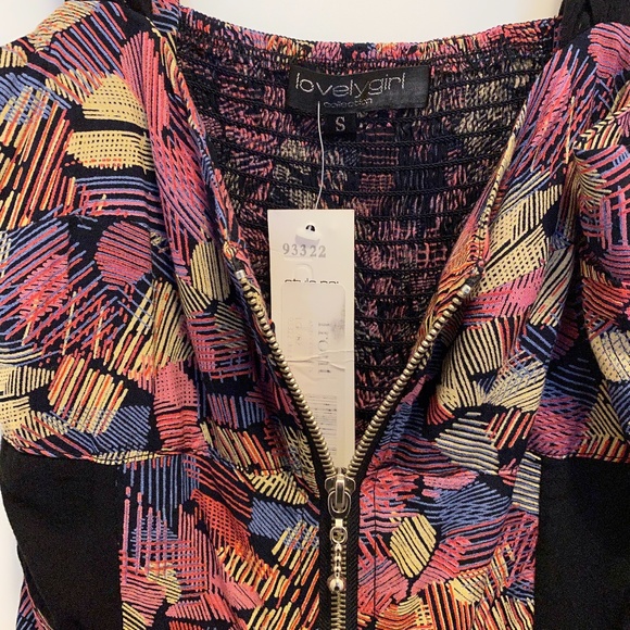 NWT Lovelygirl Collection Multi Coloured Dress S - Picture 5 of 12